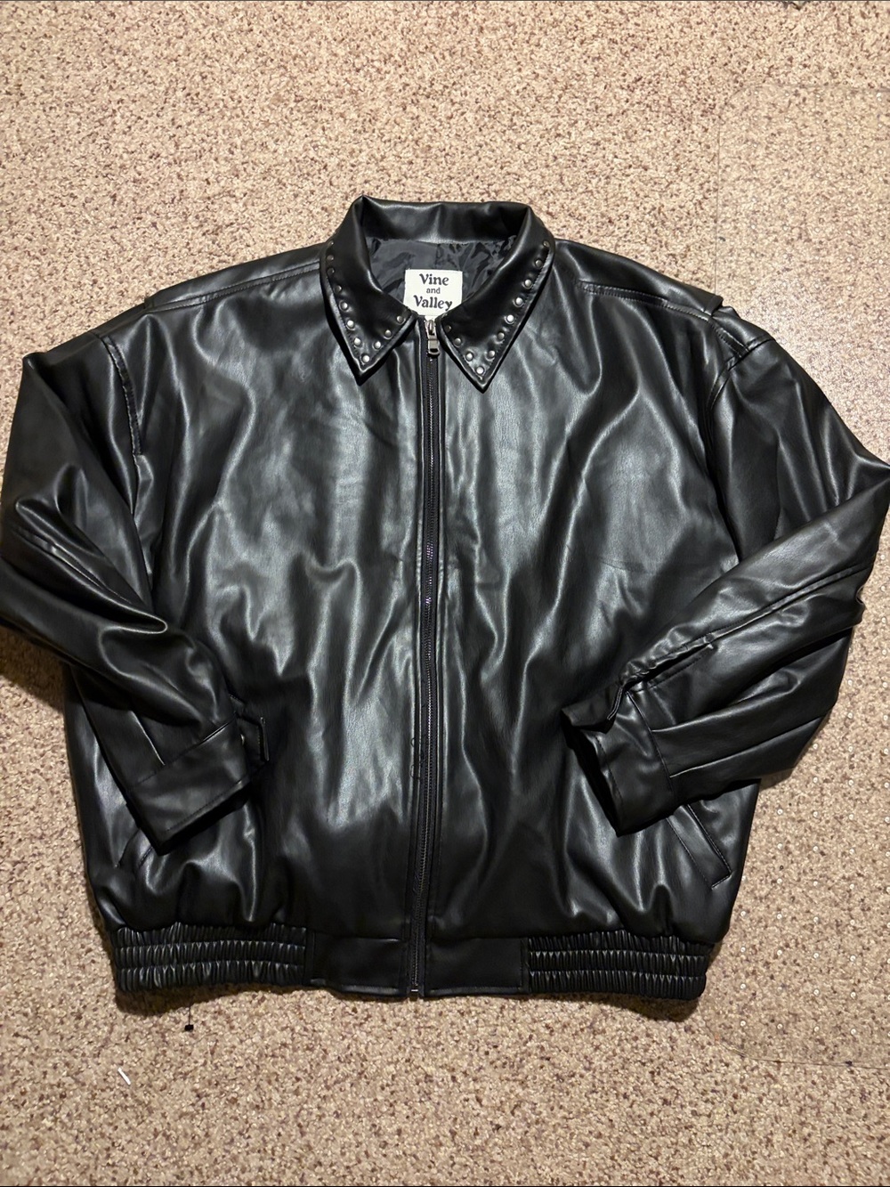 Studded Leather Jacket